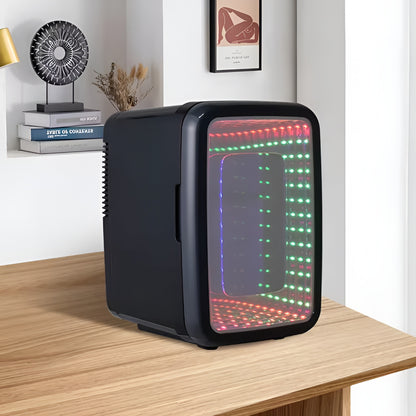 Mini nevera portátil para escritorio, enfriador de bebidas, congelador y almacenamiento
