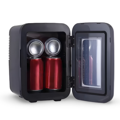 Mini nevera portátil para escritorio, enfriador de bebidas, congelador y almacenamiento