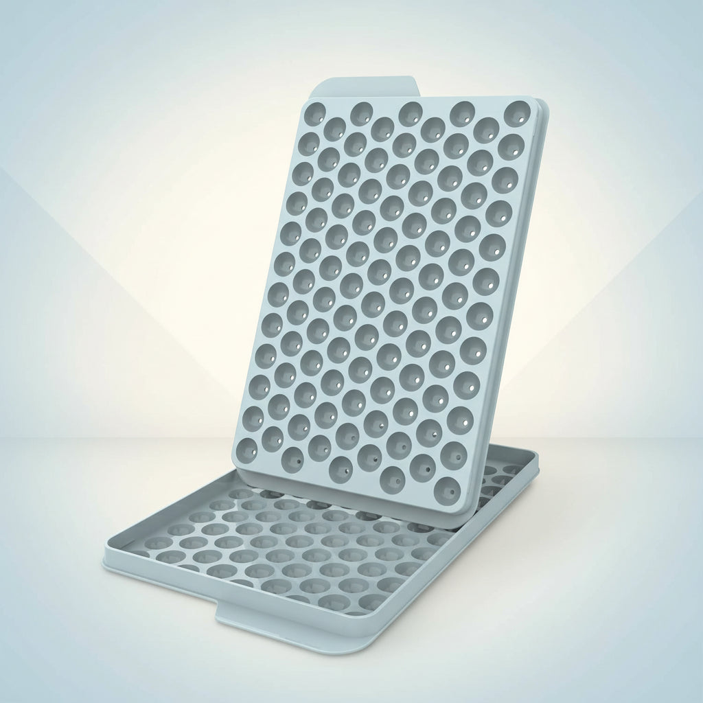Forma para Cubos de Gelo Mini de Silicone Redonda para Garrafas