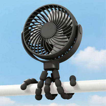 Tragbarer Ventilator Clip Akku Betrieben Kinderwagenventilator