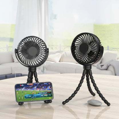 Tragbarer Ventilator Clip Akku Betrieben Kinderwagenventilator