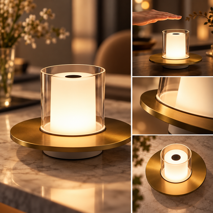 Modern Rechargeable Candle Lamp Cordless Decorative Light