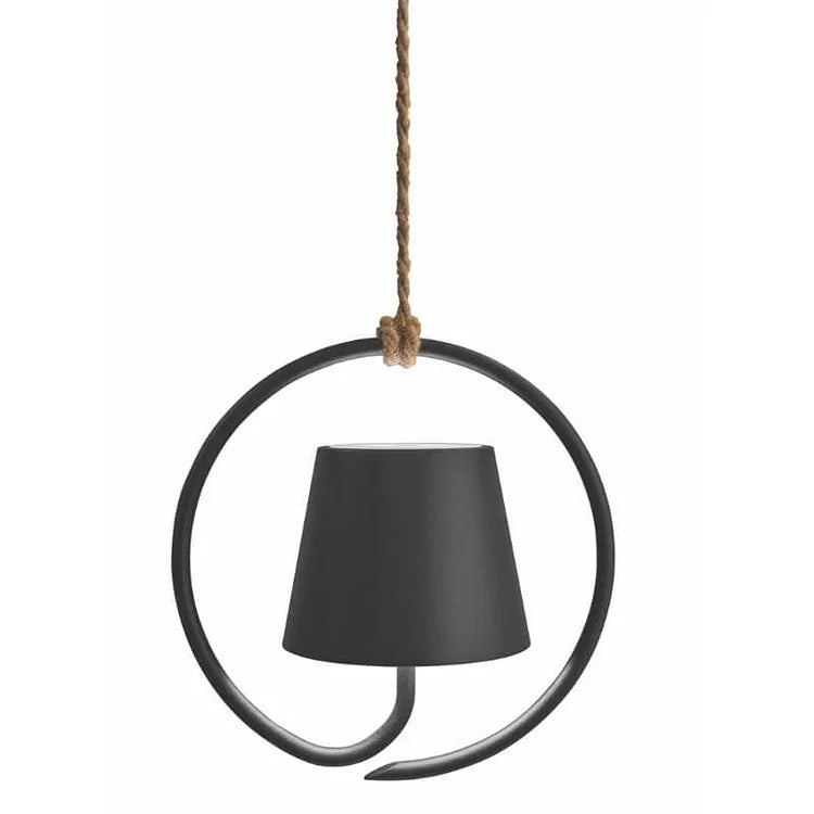 LumiLoop Pendente Ricaricabile | Lampada Sospesa Moderna e Minimalista