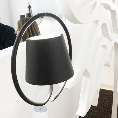 LumiLoop Pendente Ricaricabile | Lampada Sospesa Moderna e Minimalista