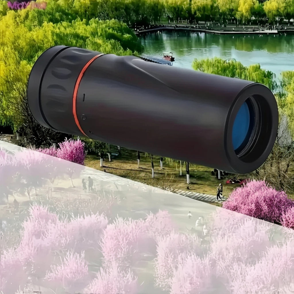 Telescop monocular HD 2000x25 compact cu mărire pentru observare în aer liber