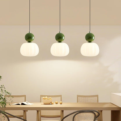 Yedra Pendelleuchte | Organisches rundes Acryl-Design