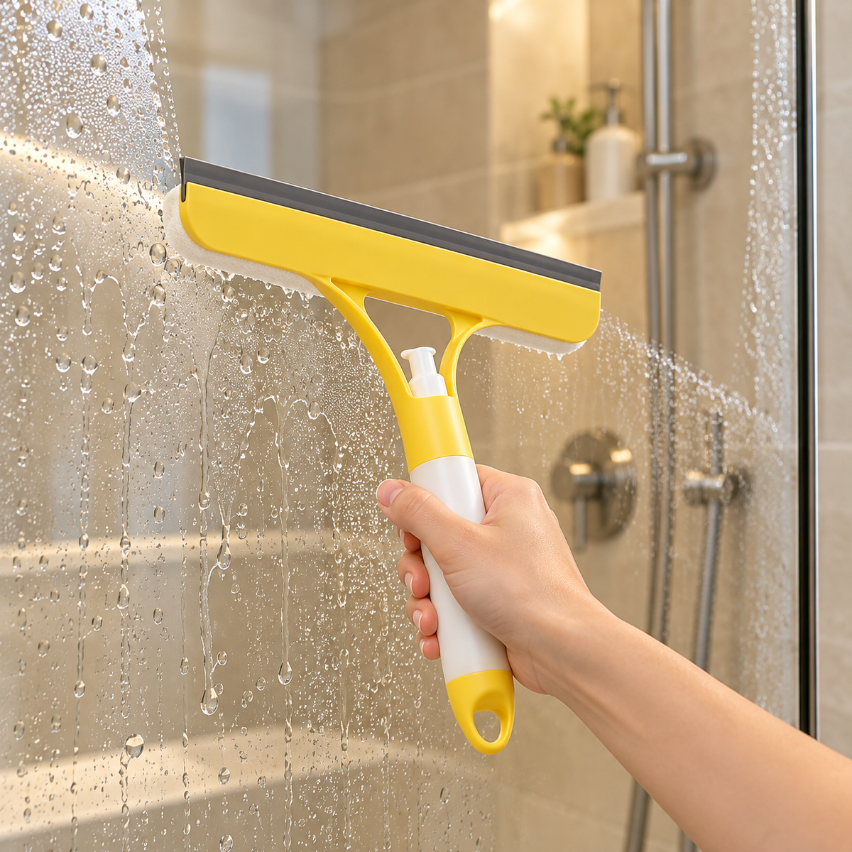 Detergente multisuperficie per vetri e finestre, facile da spruzzare