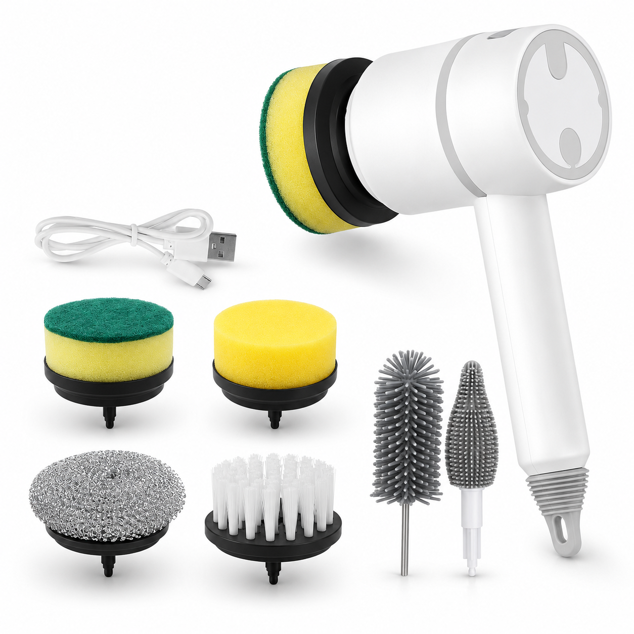 Multi Surface Electric Cleaning Brush Cordless Handheld