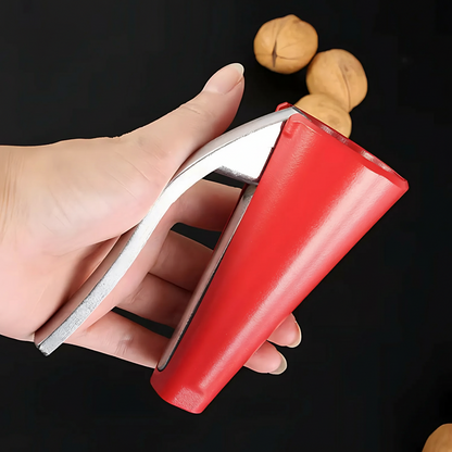 Unealtă manuală din aluminiu pentru desfacerea nucilor, cu levier ușor