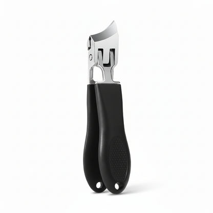 Cortador Unhas Aço Inox Boca Larga Coletor Anti Respingo