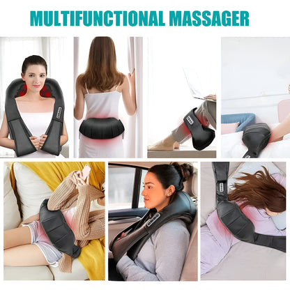 Nackenmassagegerät Shiatsu Elektrisch Für Zuhause und Auto