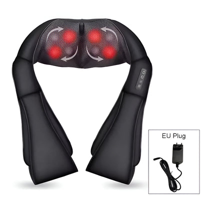 Nackenmassagegerät Shiatsu Elektrisch Für Zuhause und Auto