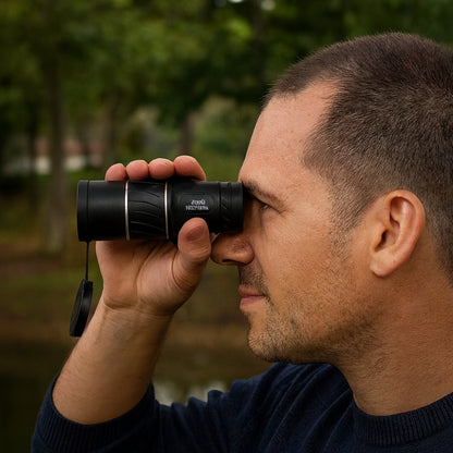 Dispositivo di Visione Notturna Monoculare con Zoom Ottico per Osservazione all'Aperto