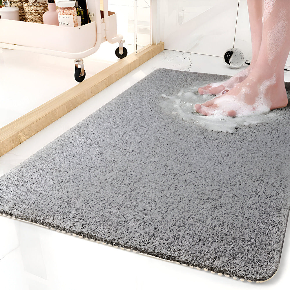 Non-Slip Bath Mat Soft Cushioning Quick-Drying Shower Mat 6