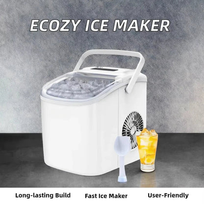 Nugget Ice Maker Countertop Portable Compact Machine - Image 3
