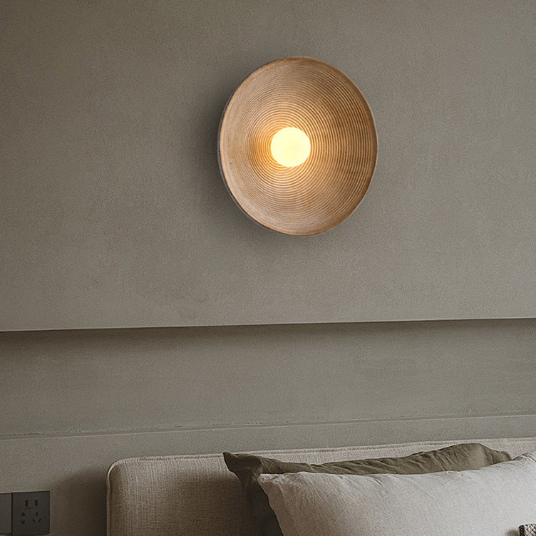 Japanese Wooden Wall Lamp | Minimalist Zen-Inspired Light