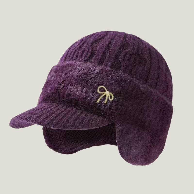 Gorro Invierno Trapper Orejeras Tejido