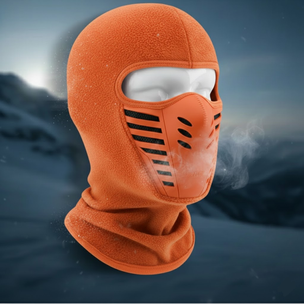 Ansigtsmaske Vinter Termisk Vindafvisende Fuld Dækning Udendørs Sport