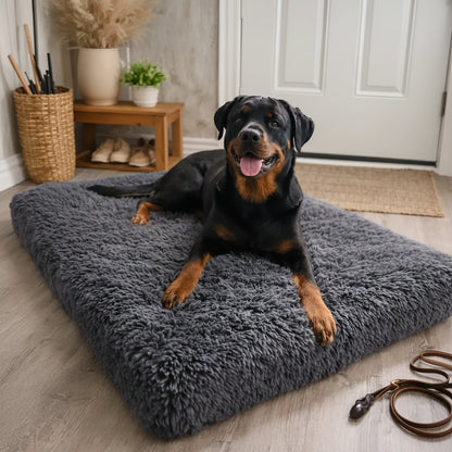 Dog Bed Washable Dog Mat Raised Edge Sleeping Cushion
