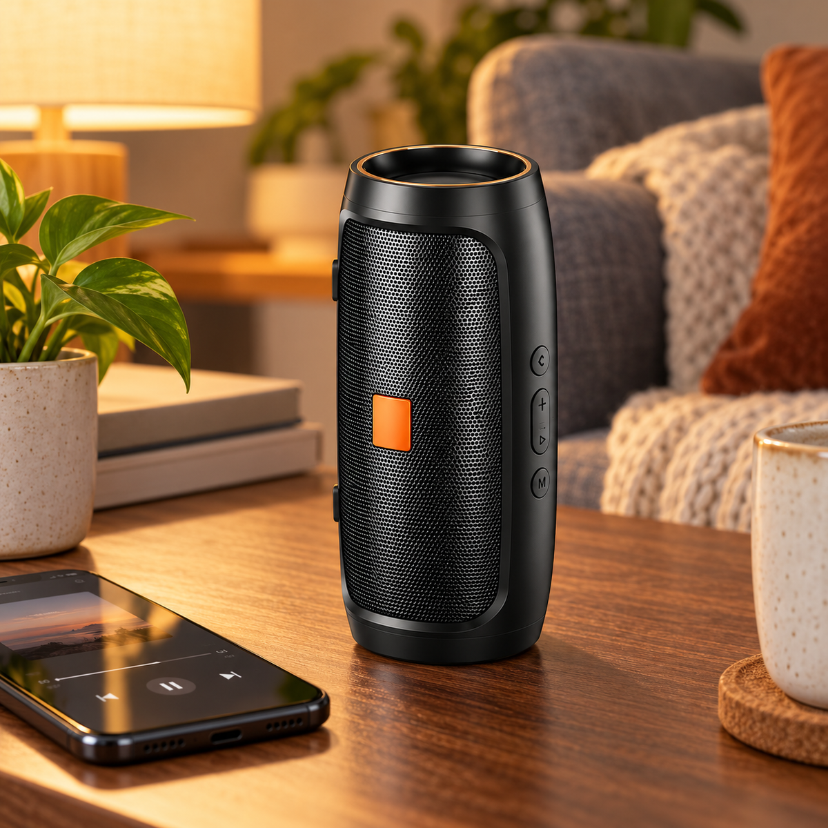 Altoparlante Bluetooth da esterno, antiurto, portatile e compatto