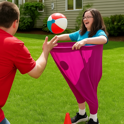 Outdoor-Familienspiel Fangball