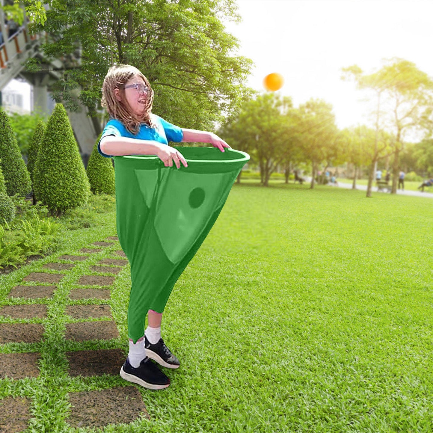Outdoor-Familienspiel Fangball
