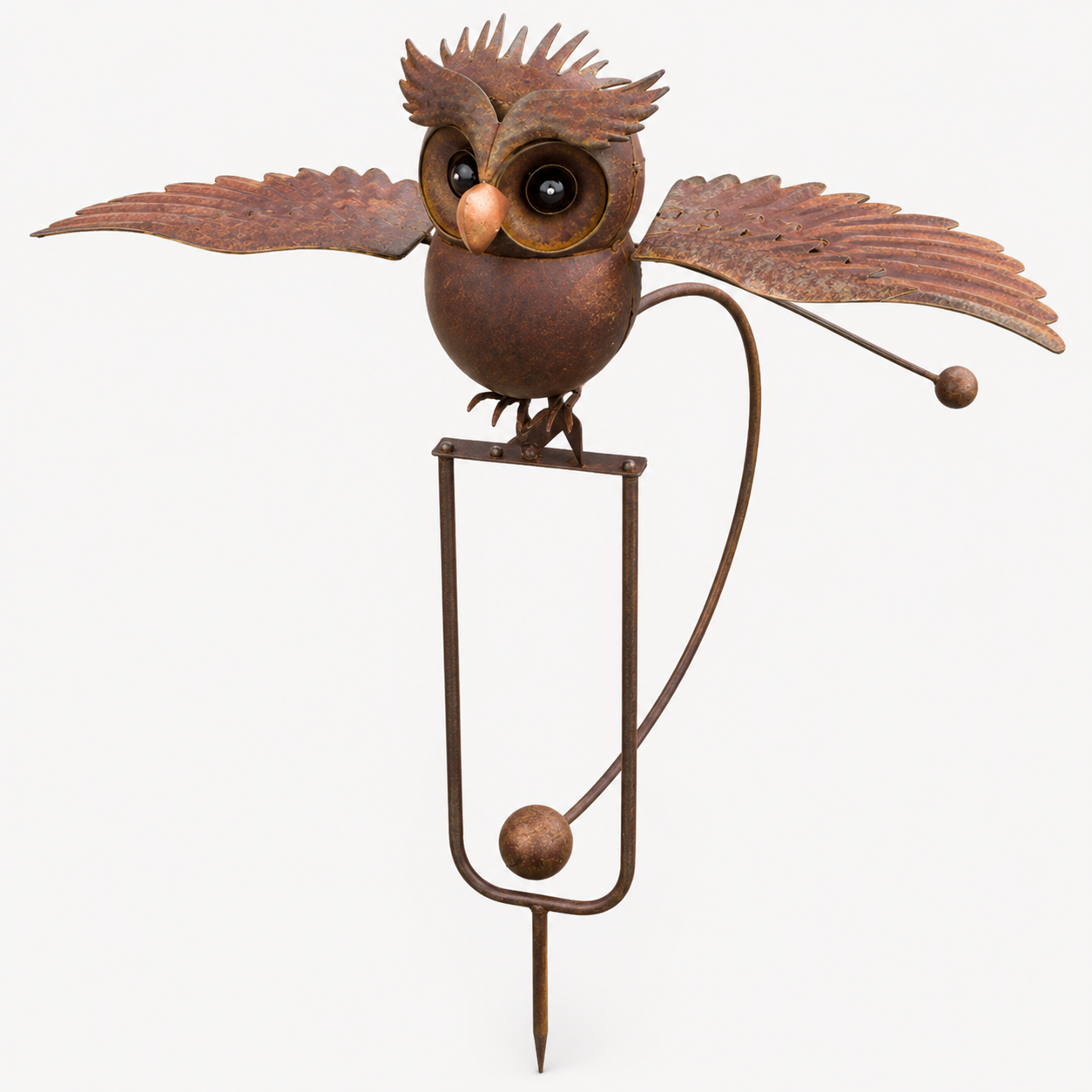 Outdoor Garden Bird Decoration Flapping Wings Design