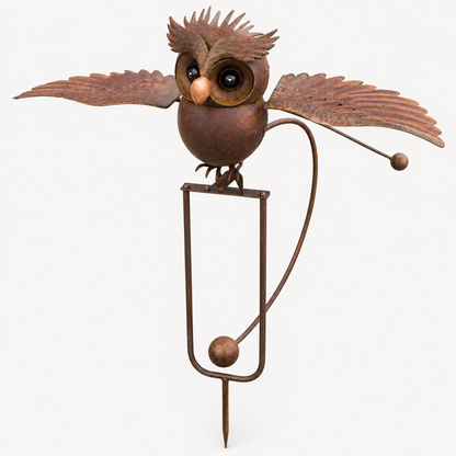 Outdoor Garden Bird Decoration Flapping Wings Design