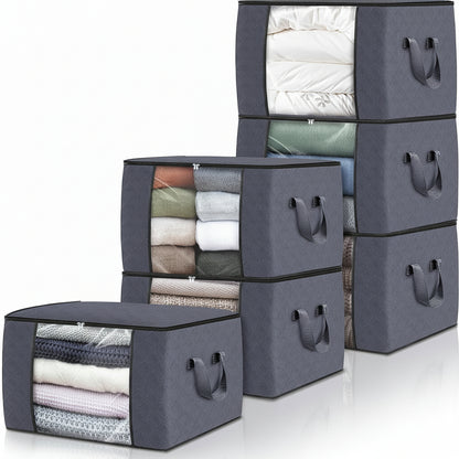 Sacos de Armazenamento Organizador de Tecido Dobrável Grandes Recipientes para Roupa