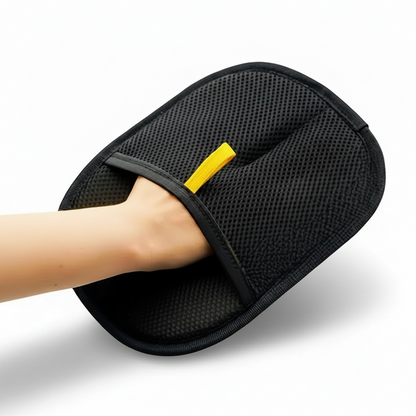 כפפת הסרת שערות חיות מחמד לניקוי רהיטים, בגדים ושטיחים