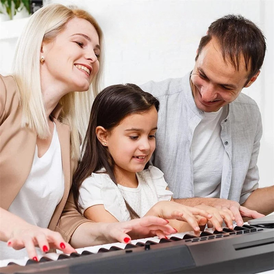 Adesivi per Tastiera Pianoforte Etichette in Silicone per Note Apprendimento Tasti