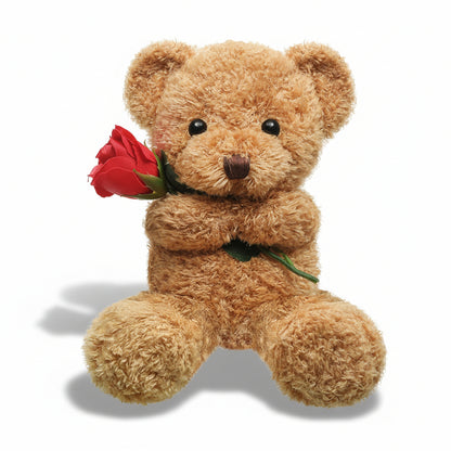 Ursulet Plus Trandafir Cadou Romantic