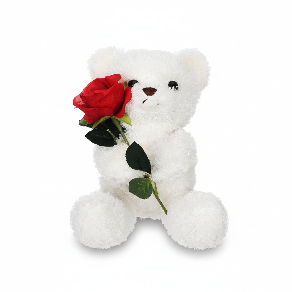 Ursulet Plus Trandafir Cadou Romantic
