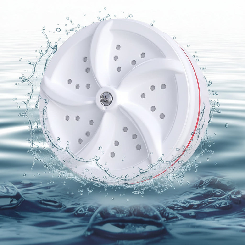 מכונת כביסה מיני ניידת לניקוי בגדים באולטרסוניק עם חיבור USB