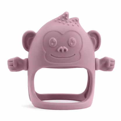 Baby Teething Mitten Silicone Chew Glove Soothing Sore Gums