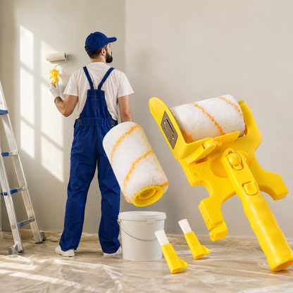 Präzisions-Roller mit strukturierter Abdeckung für Heimwerkeranstrich