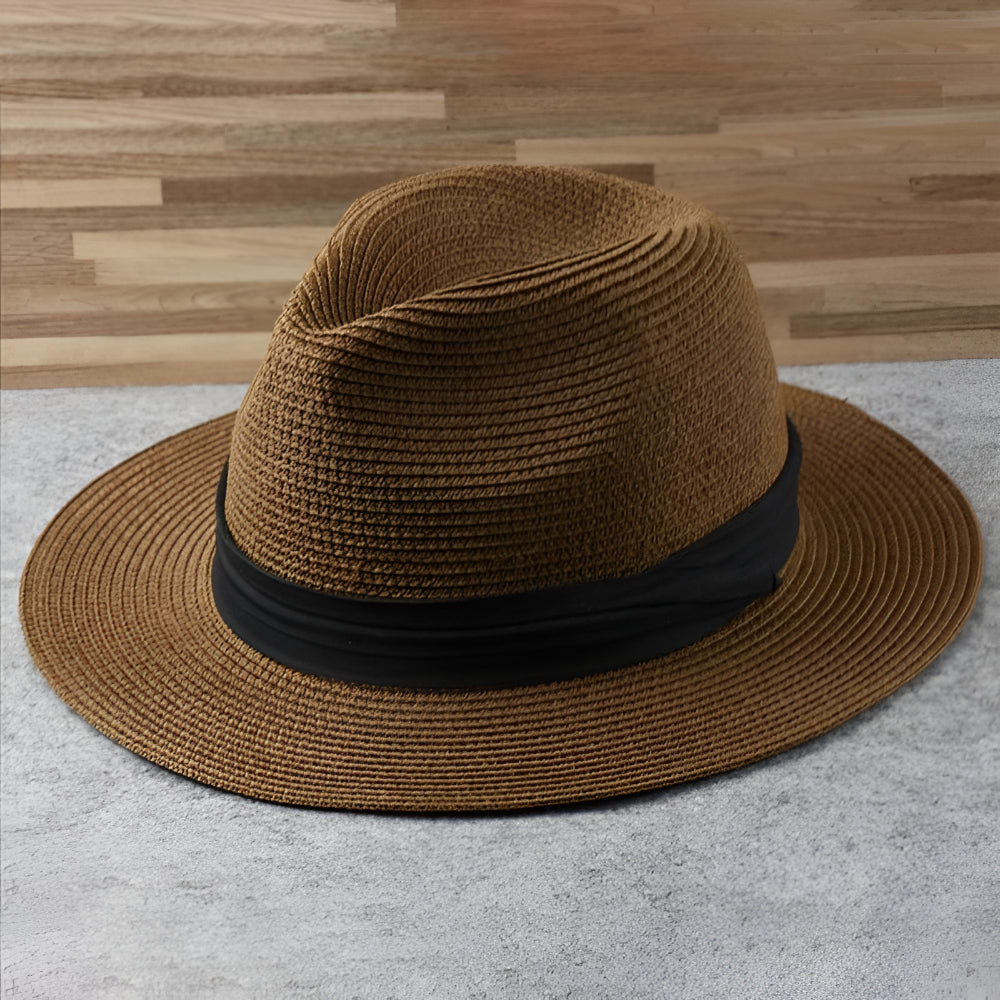 Panama Hat Wide Brim Summer Fedora