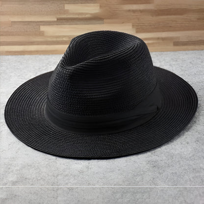 Panama Hat Wide Brim Summer Fedora