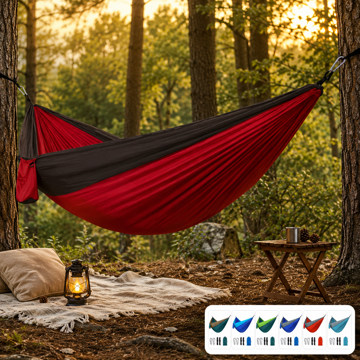 Parachute Hammock Lightweight Outdoor Recreation