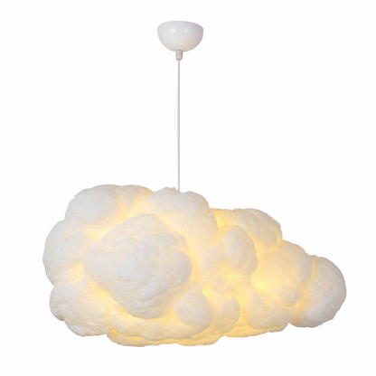 Candeeiro de Teto Suspenso Moderno Nuvem Branca Lustre