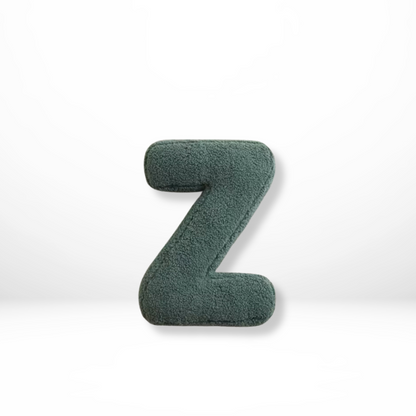 Personalized Velvet Alphabet Throw Pillow Decorative Cushion 13