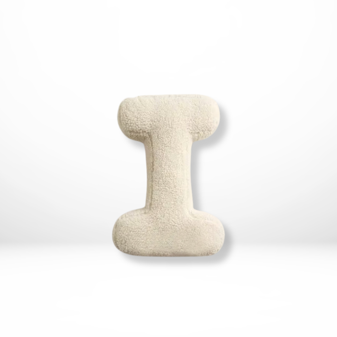 Personalized Velvet Alphabet Throw Pillow Decorative Cushion 28
