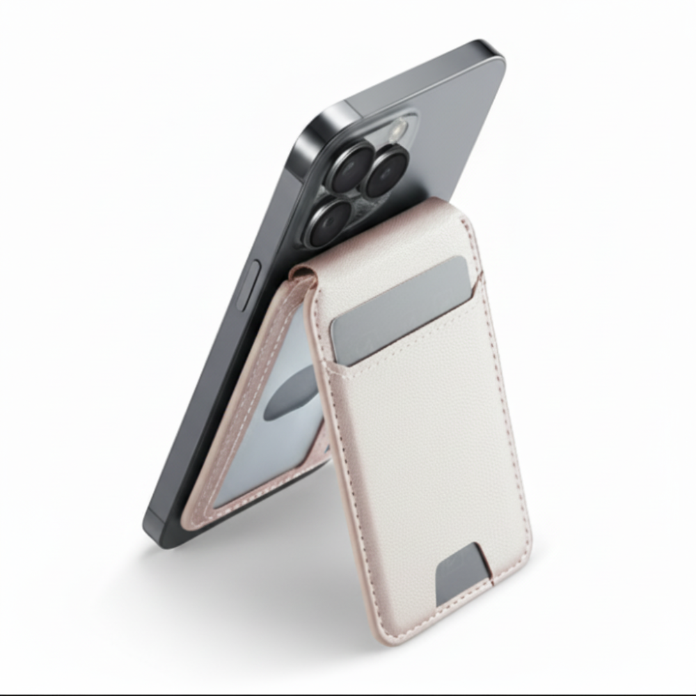Telefon-Geldbörse Magnetischer Ständer Kartenhalter mit Ortungsfunktion