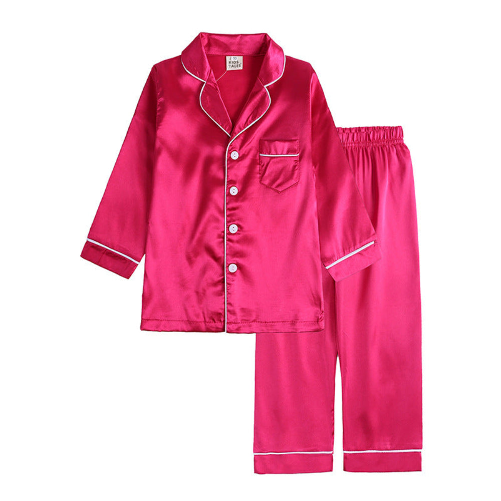 Silk Kids Pajama Set Pure Mulberry Comfort - Image 7