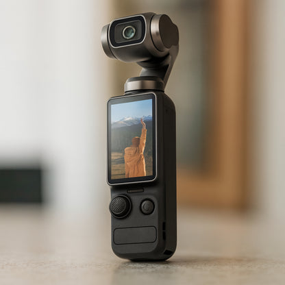 Cameră de buzunar 4K Stabilizator Gimbal Ecran tactil Cameră video
