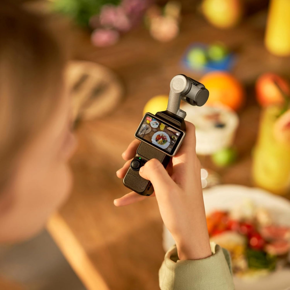 Cameră de buzunar 4K Stabilizator Gimbal Ecran tactil Cameră video