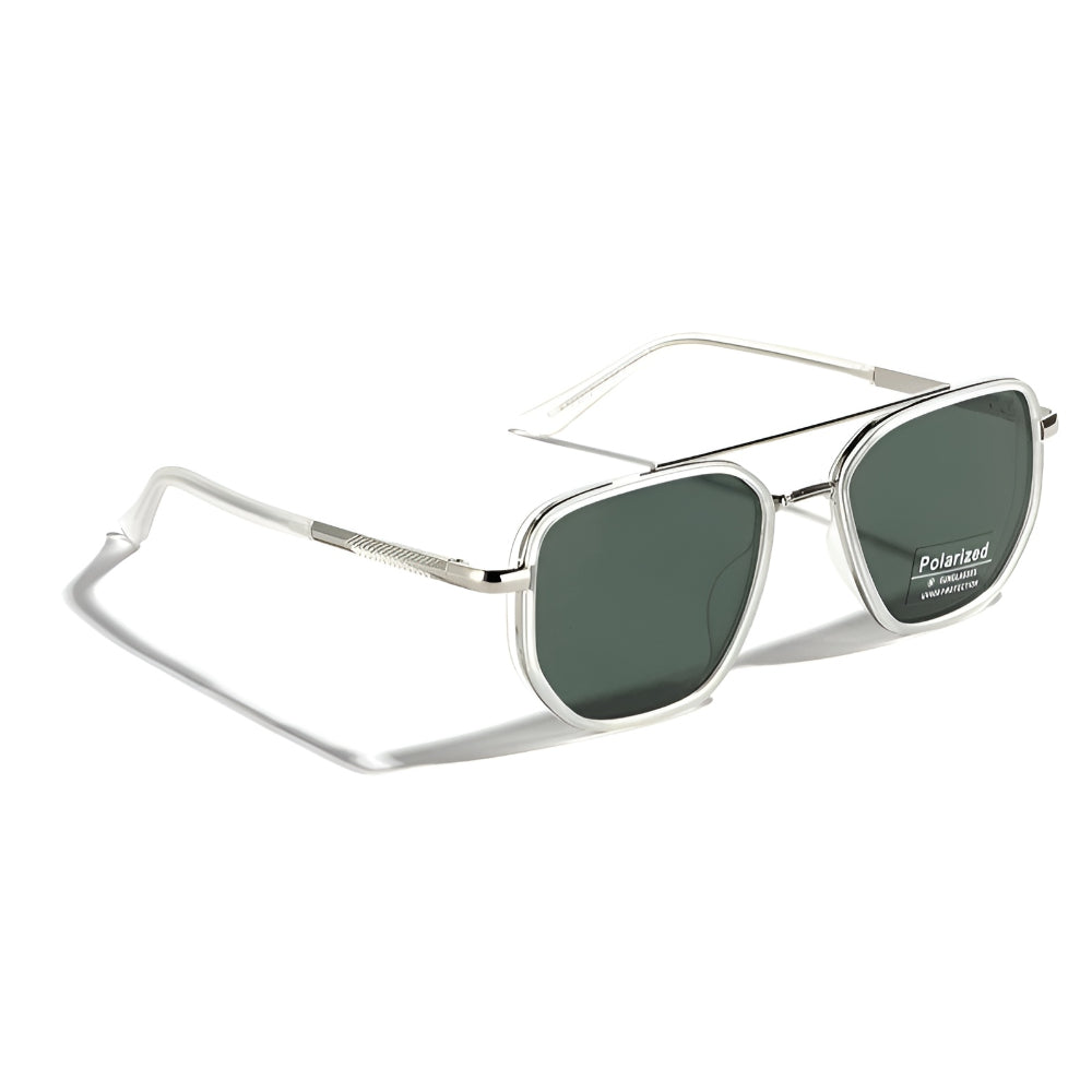 Polarisierte Sonnenbrille Retro Quadrat UV-Schutz Armbänder