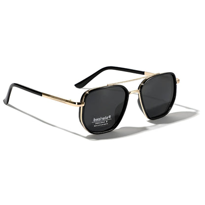Polarisierte Sonnenbrille Retro Quadrat UV-Schutz Armbänder