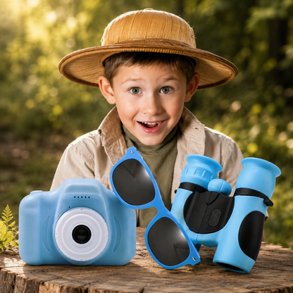 Gafas de sol polarizadas con protección UV para niños, flexibles y envolventes