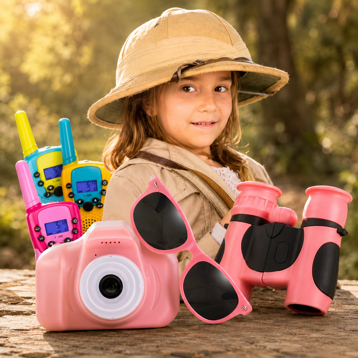 Gafas de sol polarizadas con protección UV para niños, flexibles y envolventes